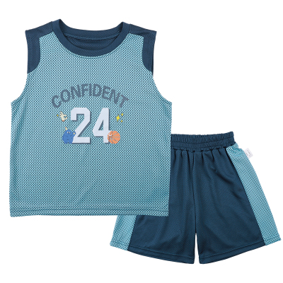 男童速干运动套装夏季宝宝两件套