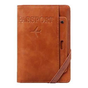 新款时尚抽卡证件护照包多功能RFID驾驶证存折旅行passport护照潮