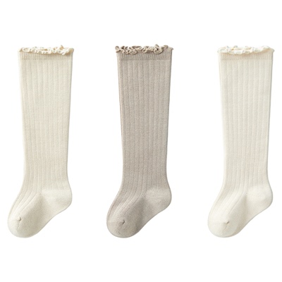 婴儿袜子宝宝长筒过膝袜不勒腿