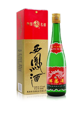 西凤55度高脖绿瓶正宗凤香