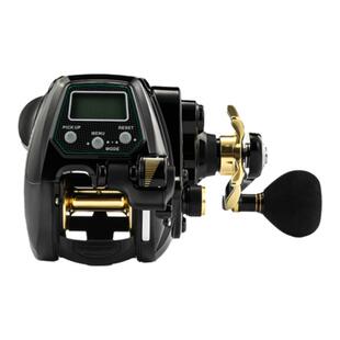 伊酷达二代新款电绞轮海钓电轮船钓电动鱼轮计数显EZH3000锂电池