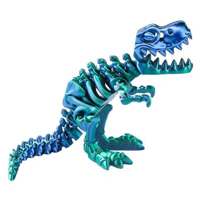 3D打印霸王龙骨架骷髅恐龙蛋