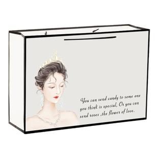 服装店口红香水面膜美容院化妆护肤品纸袋印刷购物手提包装袋定制