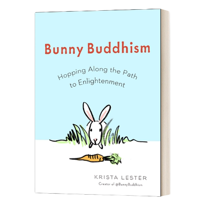 英文原版 Bunny Buddhism Hopping Along the Path to Enlightenment 兔子佛教 在开悟之路上跳跃 英文版 进口英语原版书籍