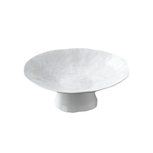 陶瓷家用高脚盘茶点盘糕点陶瓷点心碟水果茶点小果盘甜品盘高教碗