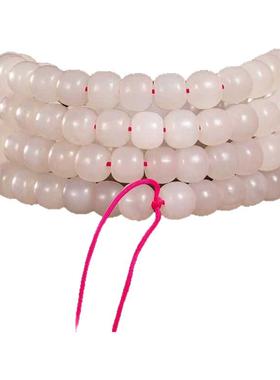 藕粉多圈气质手串和田玉男女款