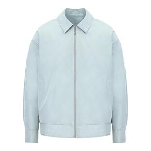 BJHG不计后果秋季美式夹克女流行百搭Cleanfit外套植绒印花上衣男