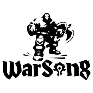 TLP镂空车贴 魔兽世界wow兽人战歌部落萨尔 笔记本贴机箱游戏贴纸