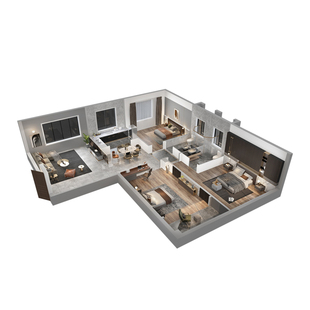 有大有小全屋定制家装568元多层实木ENF级环保检测不合格全额赔款