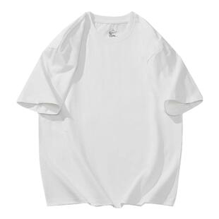 NASA纯棉男士短袖上衣t恤夏季男款潮流宽松半袖体恤圆领字母印花