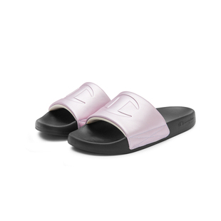 Champion冠军情侣拖鞋春夏女外穿一字拖沙滩鞋撞色半拖男Slide C