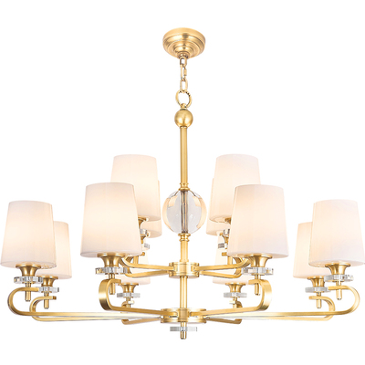 帝拿客厅美式简约吊灯