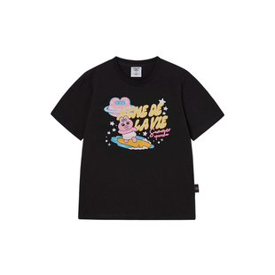 【OPANCHU USAGI】ADLV韩国潮牌2025夏季新款内裤兔联名短款T恤