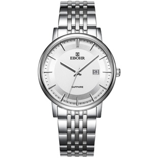 依波表手表男学生石英表品牌正品简约日历情侣表女款防水手表5669