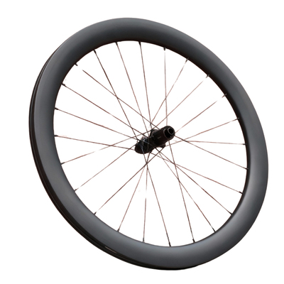 低至980g超轻轮组 抗侧风胖圈精编碳纤维轮组公路自行车碟刹碳刀