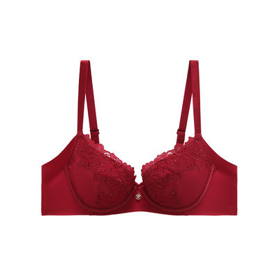 安莉芳红色本命年文胸