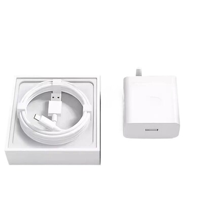 80W闪充头原装充电器超级闪充数据线适用于OPPO真我R17/Reno6/R17/A91手机K7xFindX2X3pro快充65W套装typec