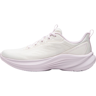 李宁轻风v3丨跑步鞋女鞋春季新款软底减震舒适厚底增高网面运动鞋