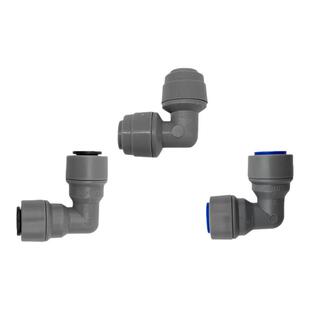 精酿啤酒8mm/9.5mm直角弯头快接快插L型管路气液快速接头KegLand