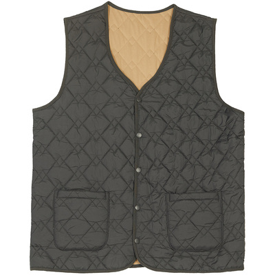 铜牛羊毛绗缝棉保暖男马甲 秋冬上衣男NS139