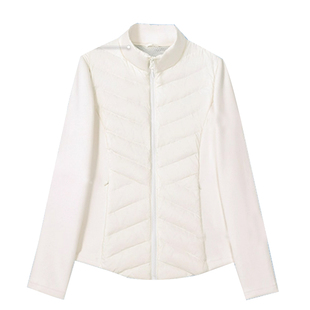 轻薄羽绒服内胆女款冬季2026新款羽绒修身排骨短款外套内搭白色穿