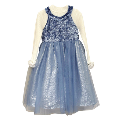 LittleWish2025秋季新款公主裙