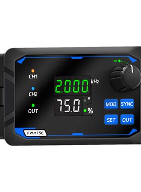 双路PWM脉冲信号发生器风扇调速
