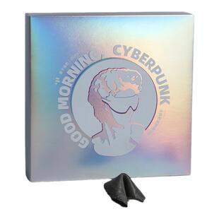 量子猜想赛博朋克幸运签语饼干生日礼盒零食送男友生日情人节礼物