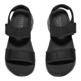 Skechers斯凯奇2026新款成人凉鞋女款一脚蹬低帮休闲凉鞋舒适透气