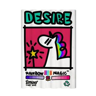 浴室卫生间窗帘免打孔安装洗手间小窗户专用防水遮光厕所遮挡帘