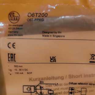议价IFM O6T200 O6T201 O6T202 O6T203 全新原装正品易福门