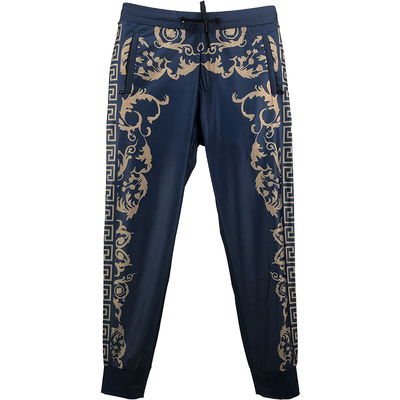 8836夏季欧货个性印花青年长裤