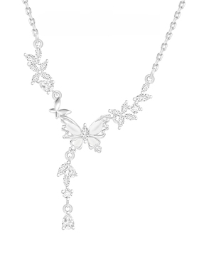 VIVIWELL流光蝶影轻奢蝴蝶项链