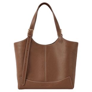 VH女包风筝托特包2025新款头层植鞣牛皮手提包大容量通勤单肩包包