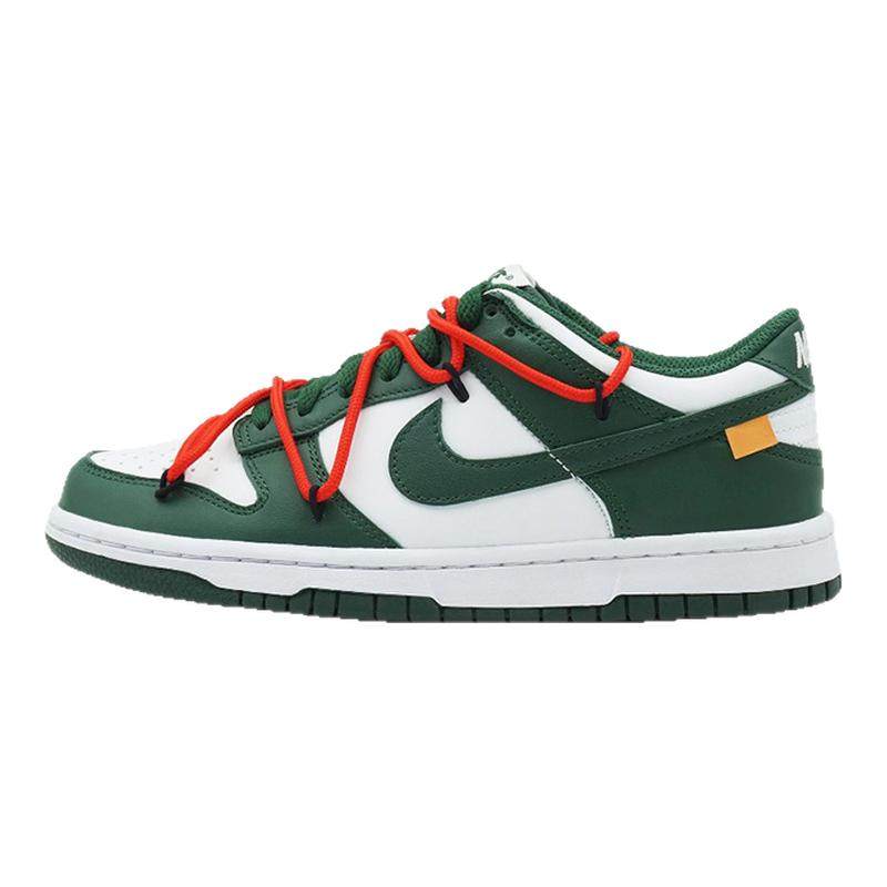 【定制球鞋】Nike Dunk 小绿警戒 vibe风 白绿 DD1391-101