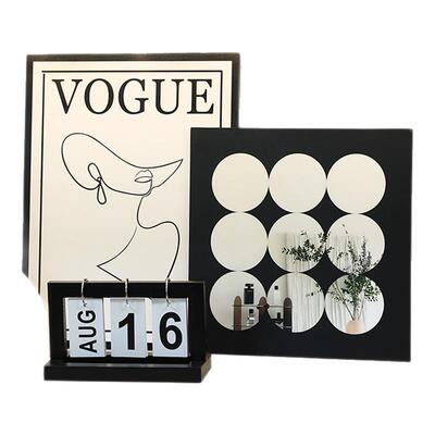 高级感电视柜玄关鞋柜桌面装饰画