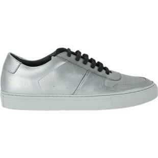 COMMON PROJECTS 夏女金属感纹理皮革运动鞋