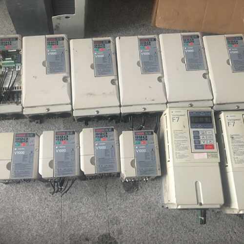 议价安川变频器CIMR-F7A43P7 CIMR-F7B43P7 3.7KW测试好