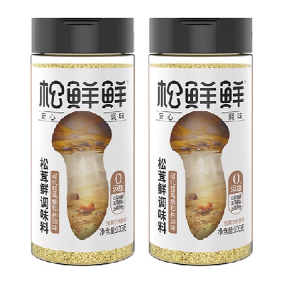 松鲜鲜松茸鲜调味料105g×2罐