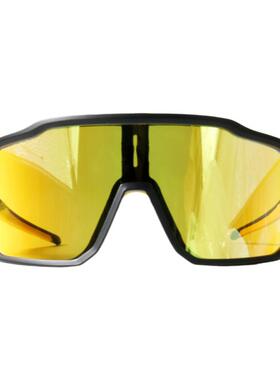 撞色设计炫彩反光UV400骑行墨镜