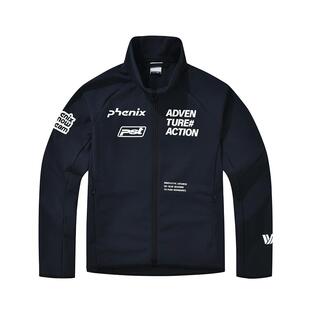 phenix菲尼克斯PST男士女款滑雪中层软壳抓绒保暖户外开衫卫衣