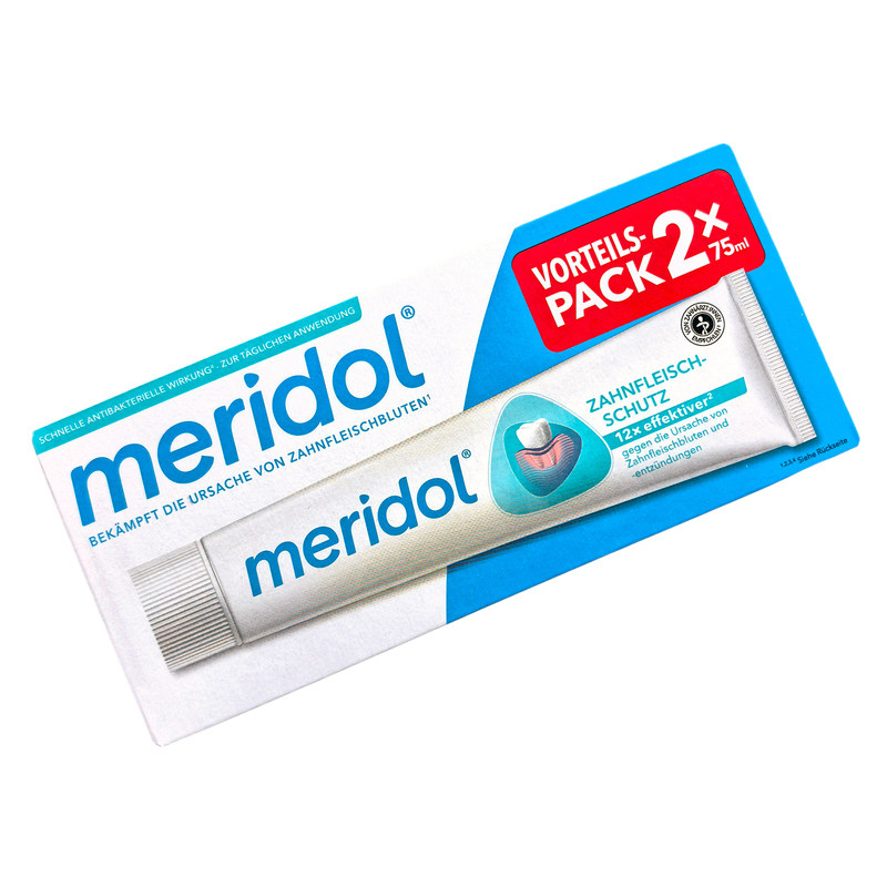 德国meridol成人牙膏牙龈牙膏