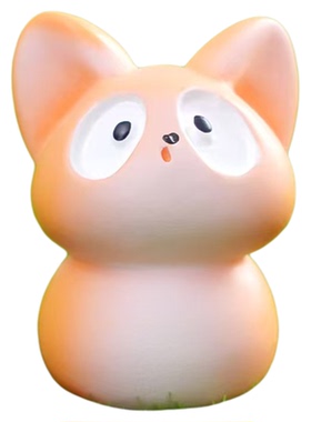 微景观呆萌大眼小猪兔猫蛇动物