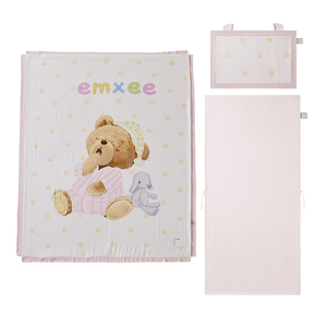 嫚熙纯棉幼儿园床品套件入园午睡