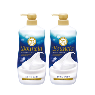 【双瓶囤货装】COW牛乳石碱硷沐浴露乳留香保湿花香玫瑰不假滑夏