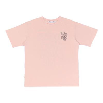 休闲宽松圆领印花t恤宽松