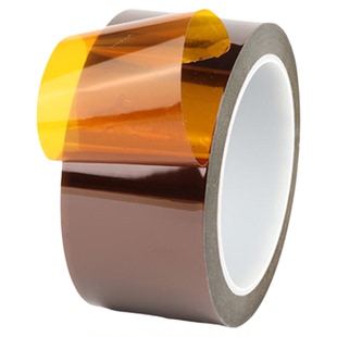 金手指高温胶带 0.08mm厚PI聚酰亚胺胶带茶色 绝缘胶纸耐高温胶布