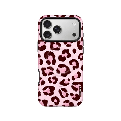 MASFEIL × 简约豹纹适用苹果17Promax手机壳新款Lo8磁吸好看iPhone16Pro套高级感15秋冬奢华创意女全包14pm