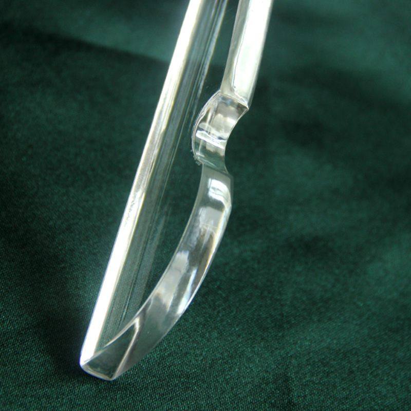 服装店亚克力成人衣架批发透明痕无裤水晶架婚纱衣撑金色礼服女装