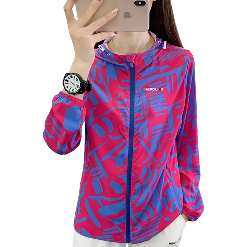 UPF50+防晒衣女户外防紫外线弹力
